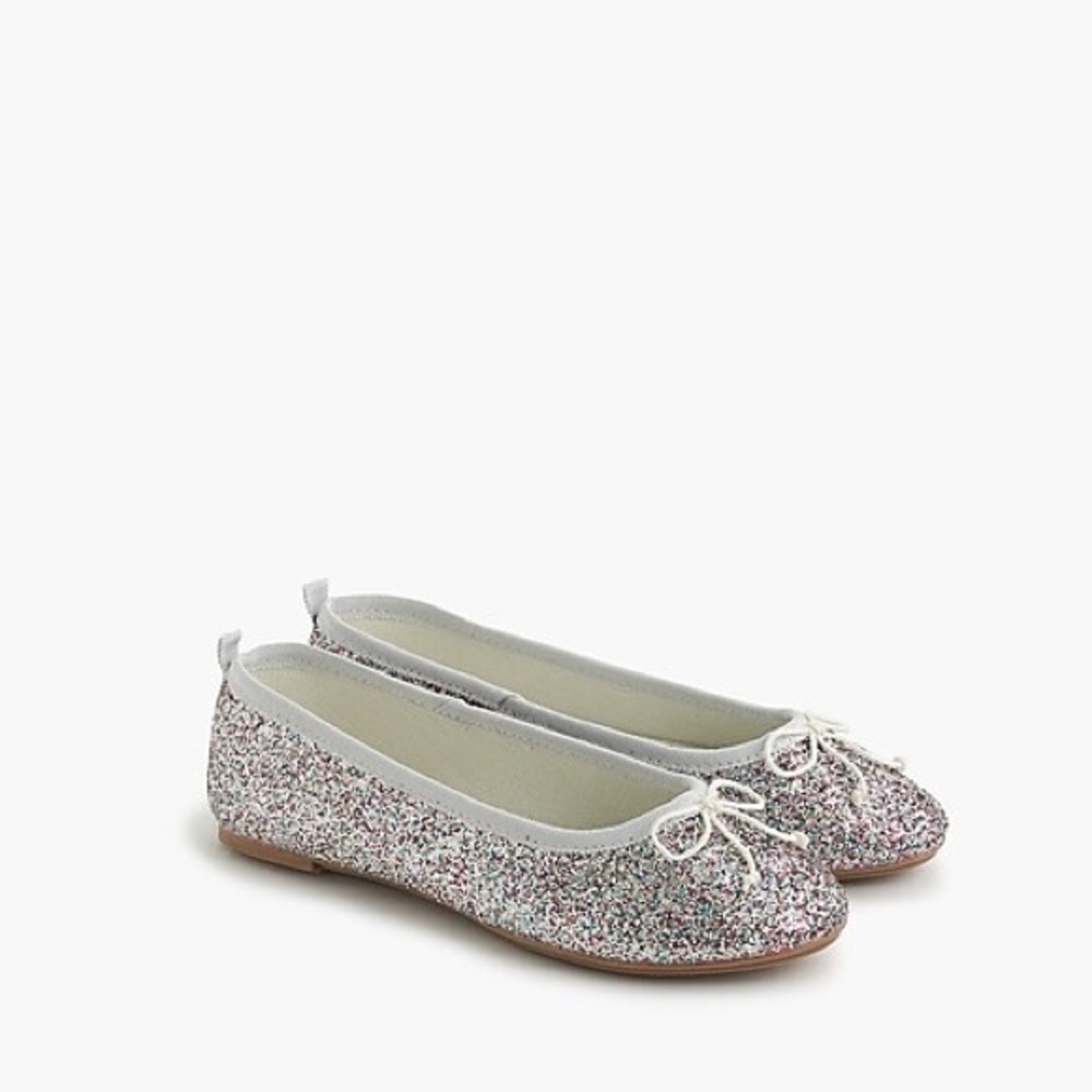 J. crew crewcuts Glimmer Ballet Flats